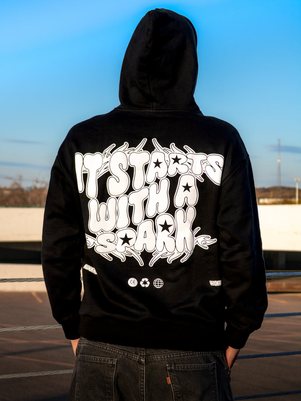 Aduro One Black Hoodie